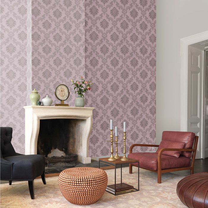 Текстильные обои для стен на флизелиновой основе Mirage от Rasch Textil 