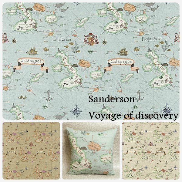 географическая коллекция Voyage of discovery от Sanderson