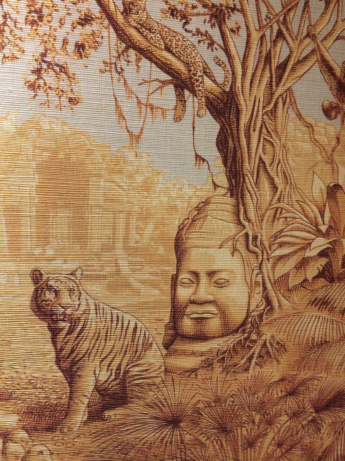 Pierre Frey. Экзотические обои в восточном стиле.