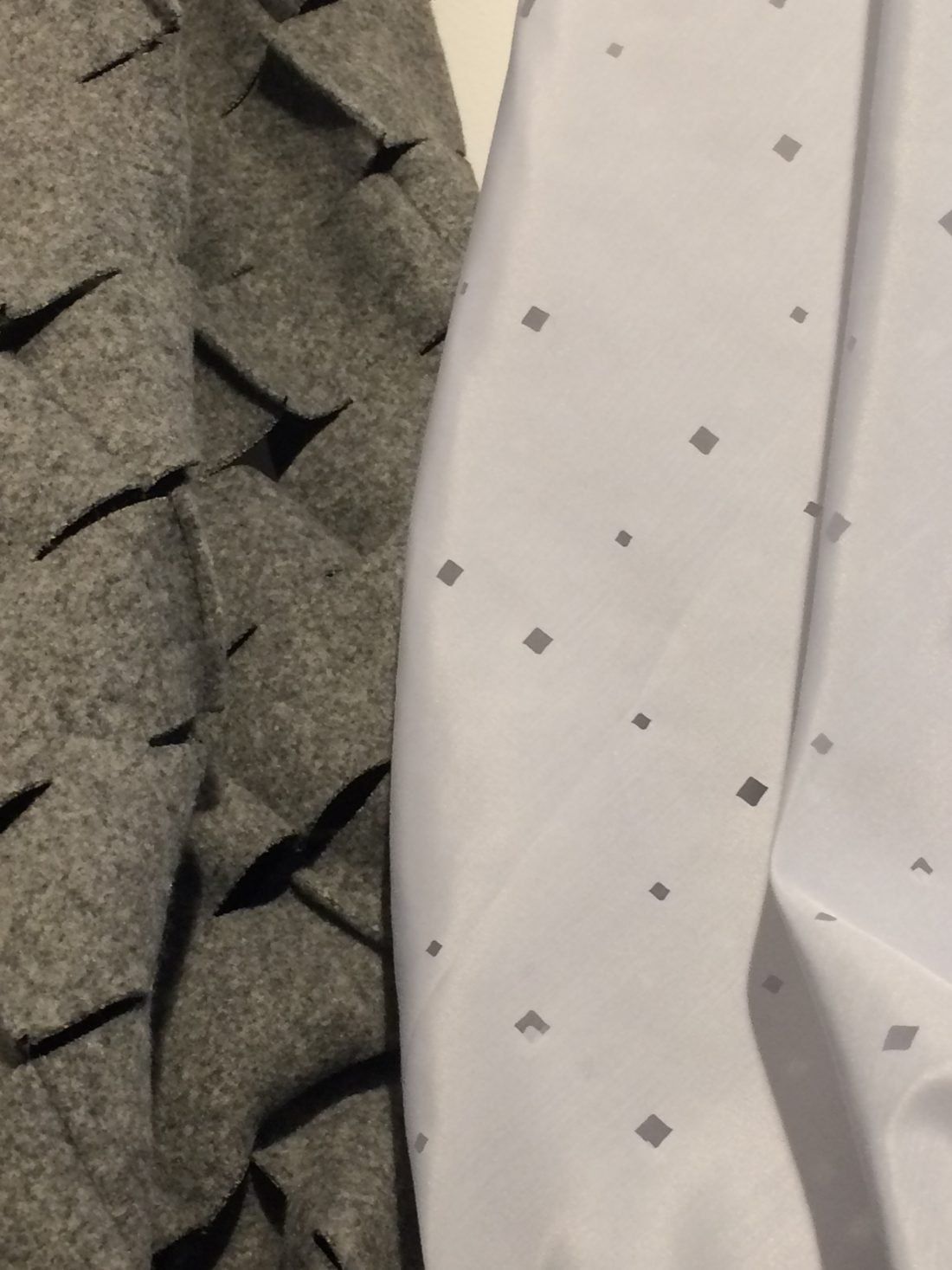 Baumann. Фетр и тафта произведены с использованием лазерной резки.