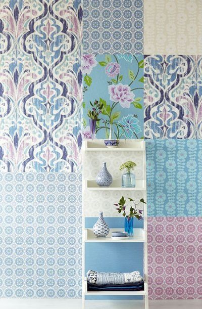 обои с традиционными восточными узорами