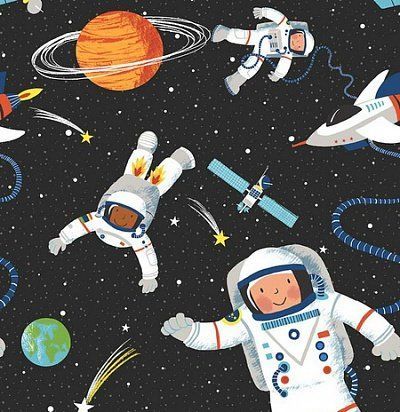 Обои с космонавтами Wallquest 