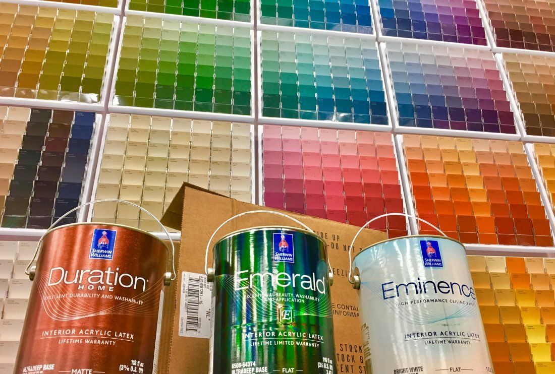доставка краски Sherwin-Williams