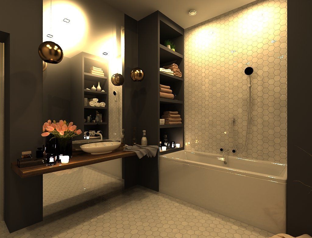 проект квартиры в Уфе, дизайнер Алена Маракаева