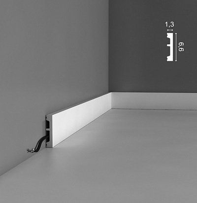 плинтус Orac Axxent плинтус из дюрополимера Orac Decor