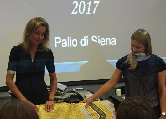 презентация коллекции тканей Palio di Siena от Ardecora в Москве, в Мануфактуре 5 Ампир Декор