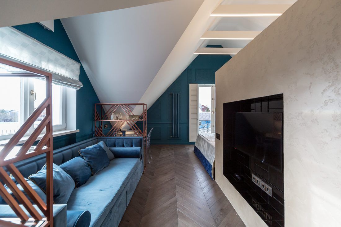 проект мансарды для Дачного Ответа, дизайнеры Константиновы