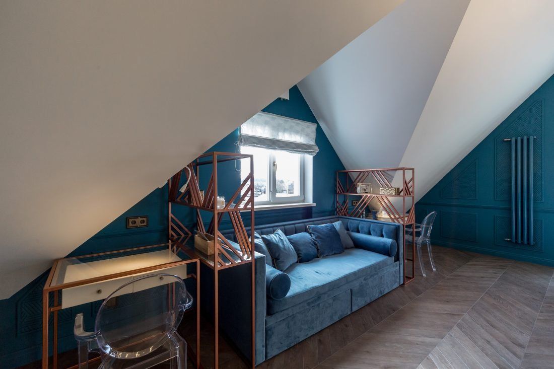 проект мансарды для Дачного Ответа, дизайнеры Константиновы