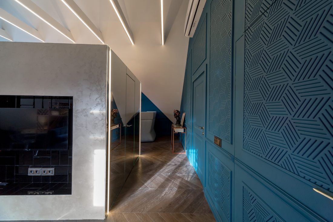 проект мансарды для Дачного Ответа, дизайнеры Константиновы