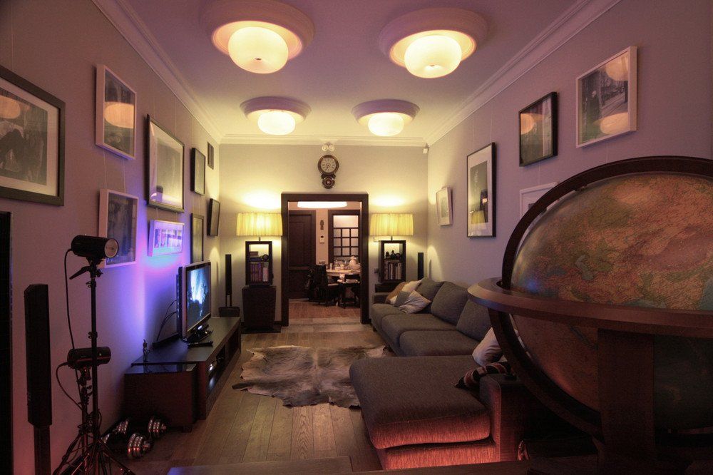 полиуретановые куполы Orac Decor Квартира архитектора -проект Кирилла Воронкова