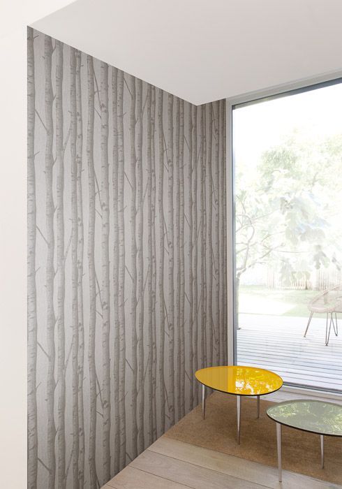 обои с деревьями Khroma обои с силуэтом леса Khroma, каталог Rialto