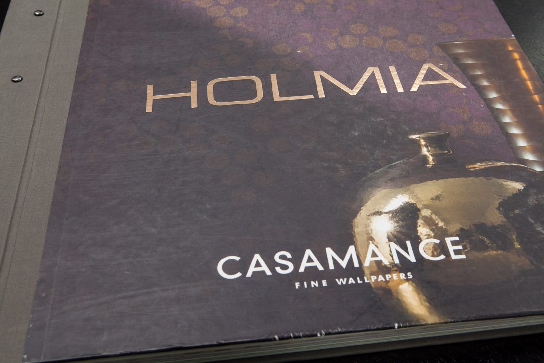 обои Casamance, каталог Holmia