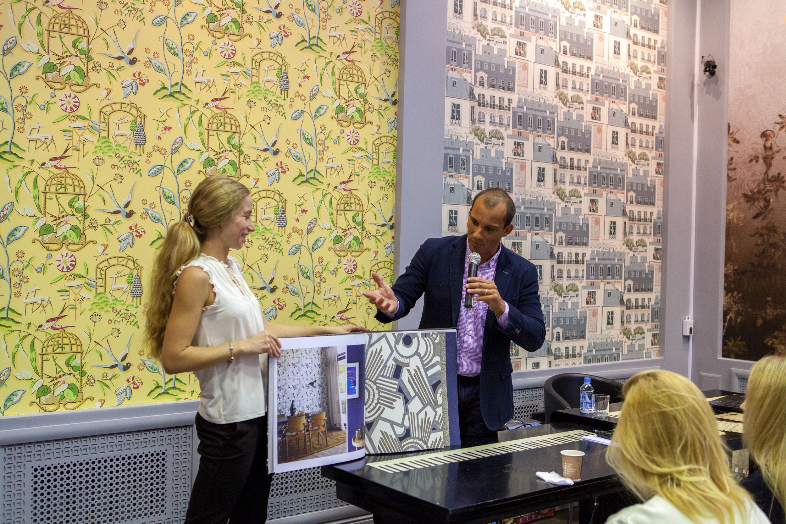 презентация новых коллекций Casamance в Центре Дизайна Мануфактура 5 Ампир Декор