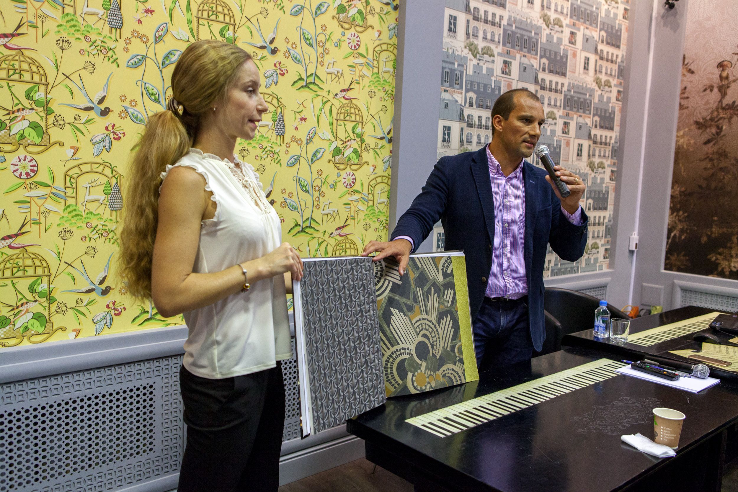 презентация новых коллекций Casamance в Центре Дизайна Мануфактура 5 Ампир Декор