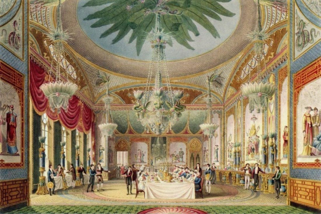 интерьер в викторианском стиле