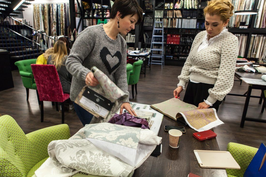 Осенний День текстиля в Ампир Декор