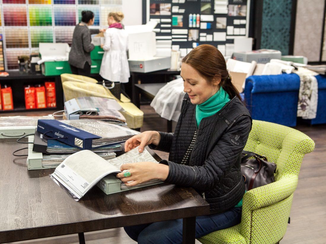 Осенний День текстиля в Ампир Декор