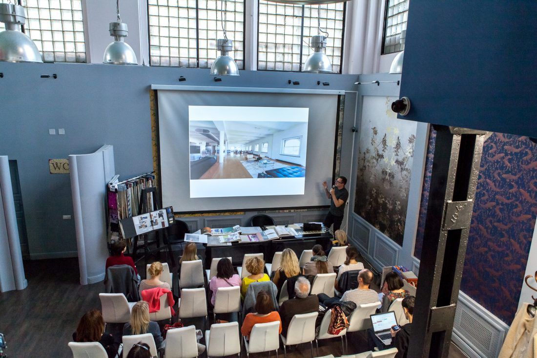 лекция Александра Мершиева "The Loft. Он не для всех" в Мануфактуре 5