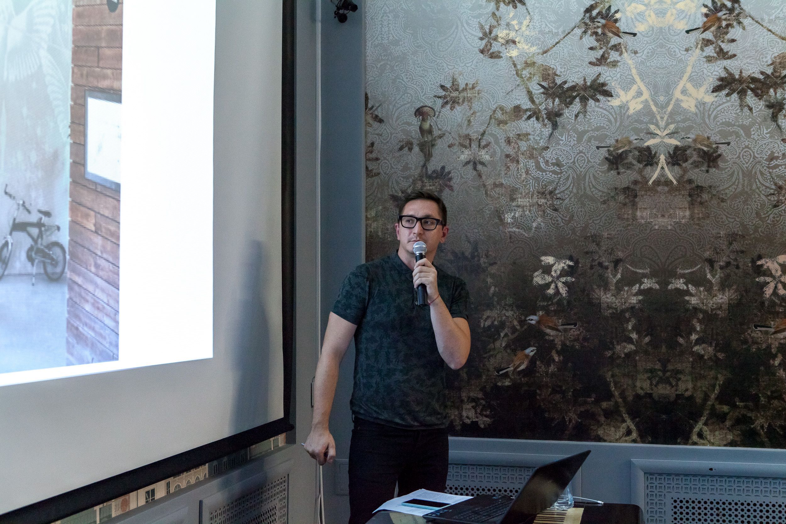 лекция Александра Мершиева "The Loft. Он не для всех" в Мануфактуре 5