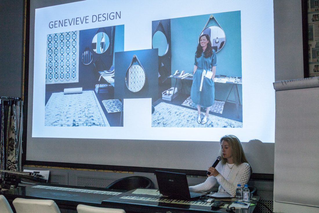 Олия Латыпова в Центре Дизайна Мануфактура 5