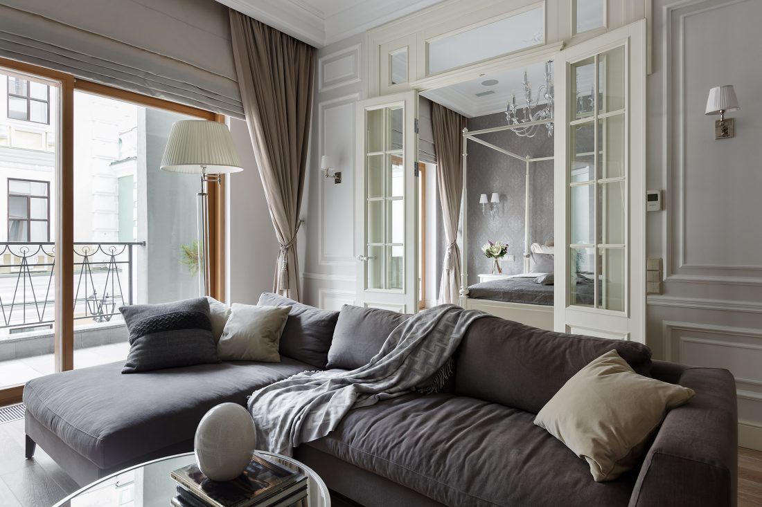 Белые апартаменты из Санкт-Петербурга: победитель спецноминации Ампир Декор на премии Interia Awards