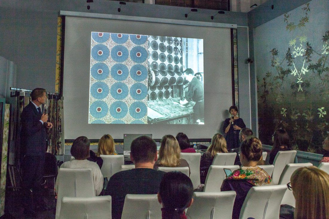 презентация новых коллекций EIjffinger в Центре Дизайна Мануфактура 5 Ампир Декор