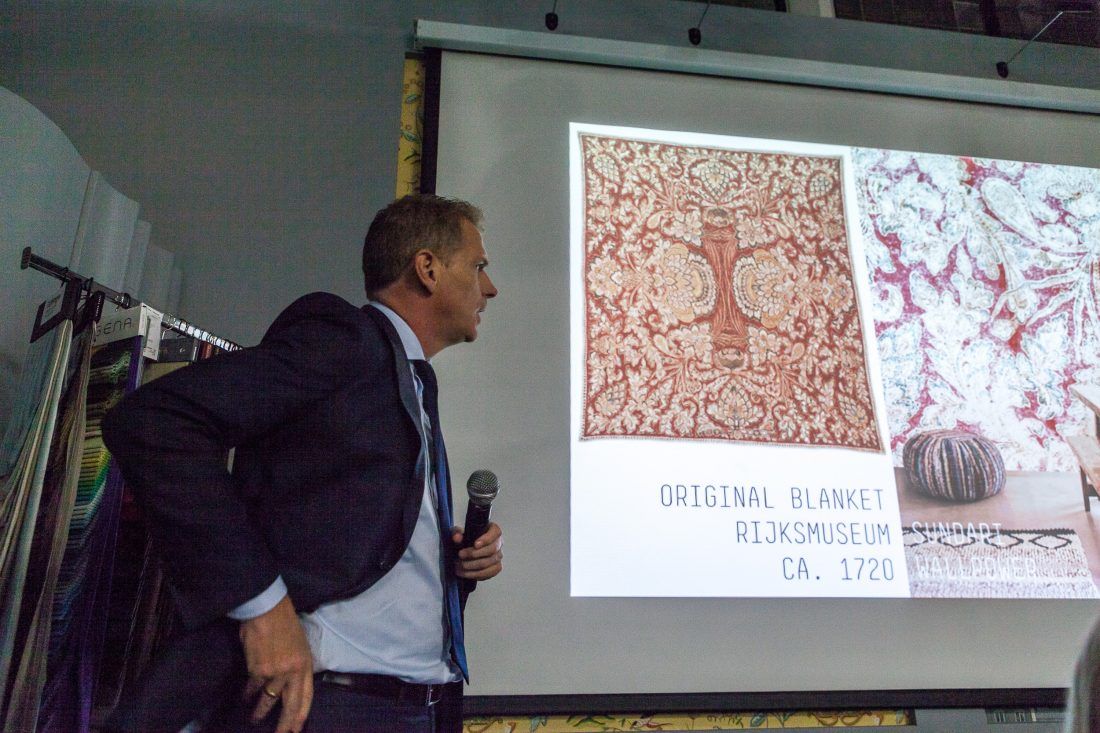 презентация новых коллекций EIjffinger в Центре Дизайна Мануфактура 5 Ампир Декор