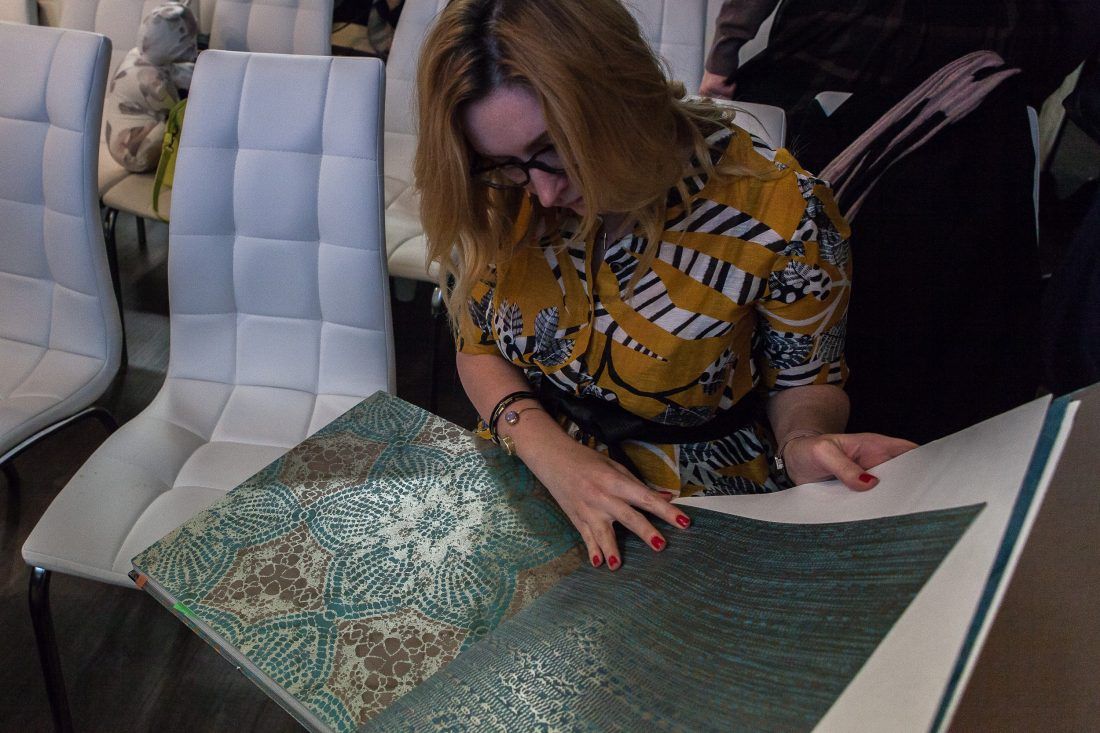 презентация новых коллекций EIjffinger в Центре Дизайна Мануфактура 5 Ампир Декор