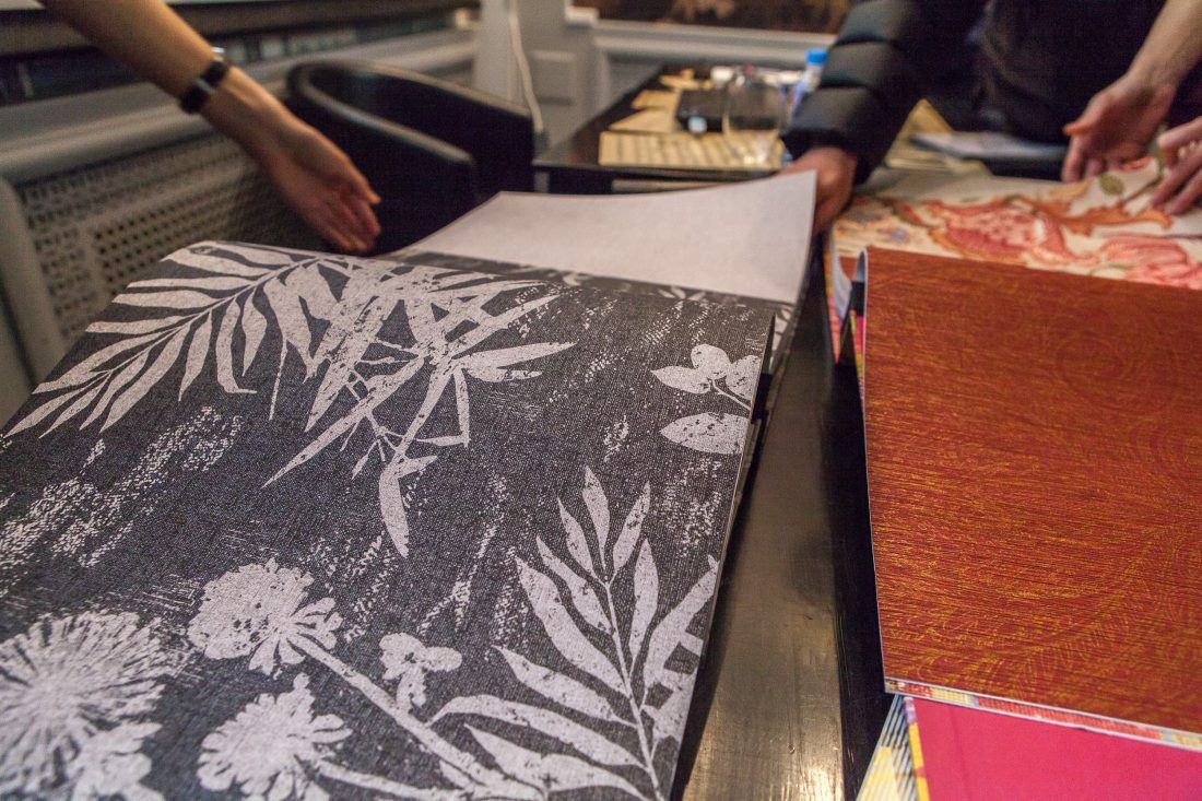 презентация новых коллекций EIjffinger в Центре Дизайна Мануфактура 5 Ампир Декор