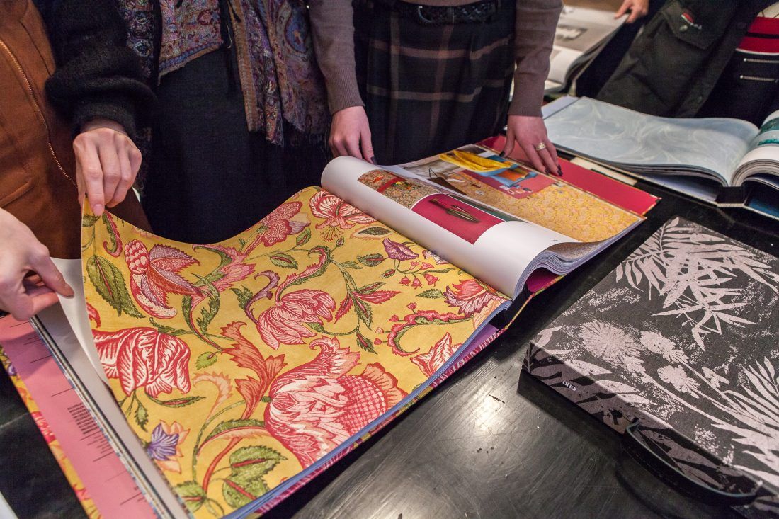 презентация новых коллекций EIjffinger в Центре Дизайна Мануфактура 5 Ампир Декор