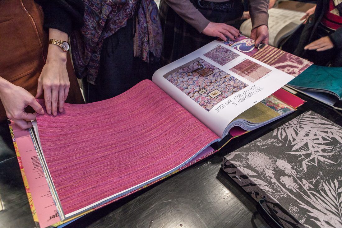 презентация новых коллекций EIjffinger в Центре Дизайна Мануфактура 5 Ампир Декор