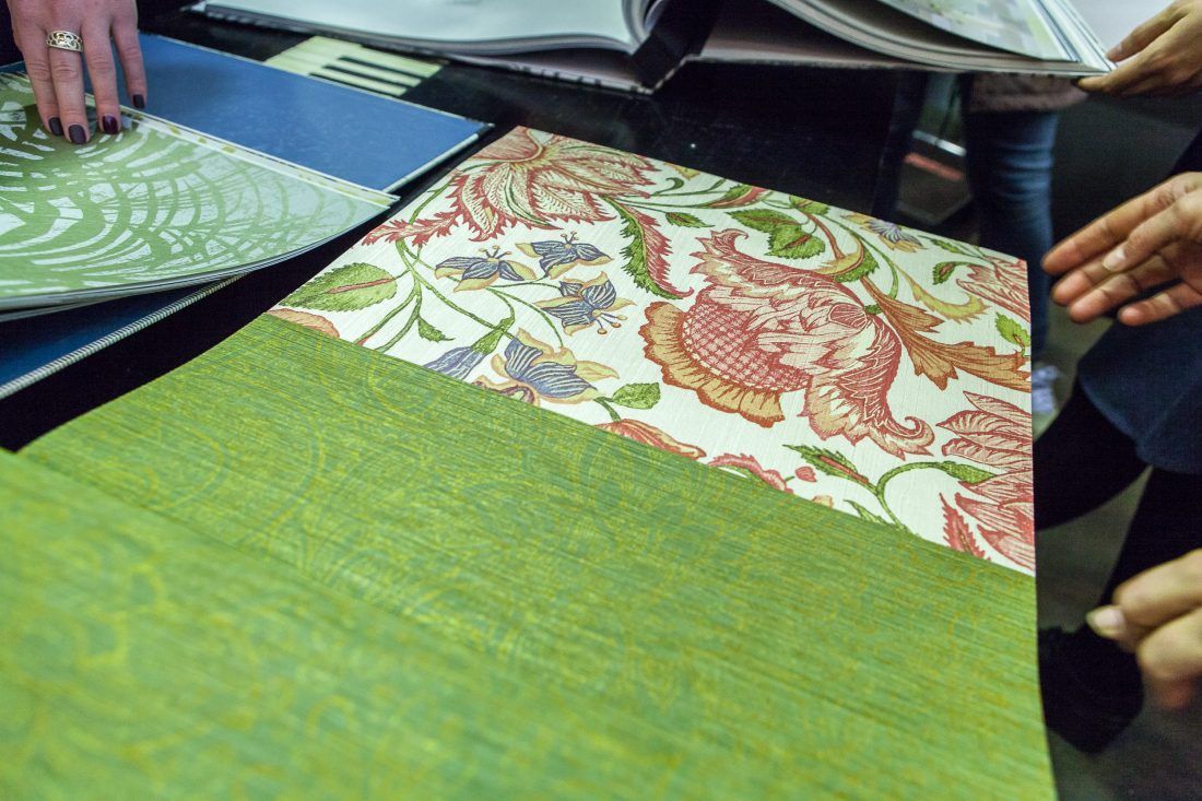 презентация новых коллекций EIjffinger в Центре Дизайна Мануфактура 5 Ампир Декор