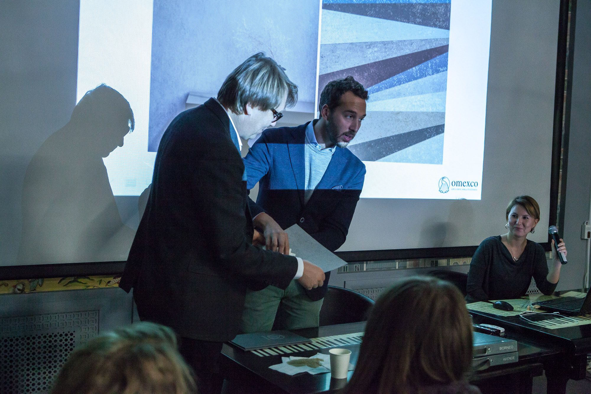 презентация новых коллекций Omexco в Центре Дизайна Мануфактура 5