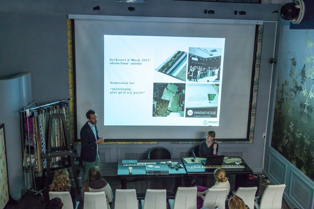 презентация новых коллекций Omexco в Центре Дизайна Мануфактура 5