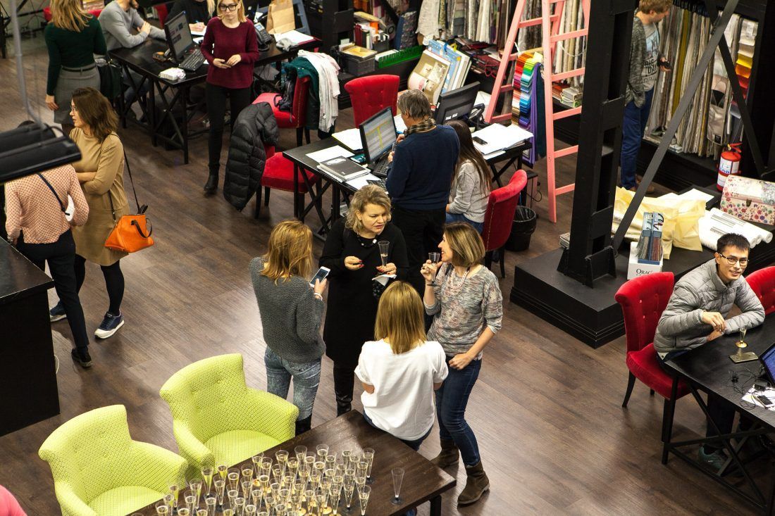 лекция «Инстаграм для дизайнера» главного редактора портала Roomble Оксаны Кашенко в Центре Дизайна Мануфактура 5 Ампир Декор