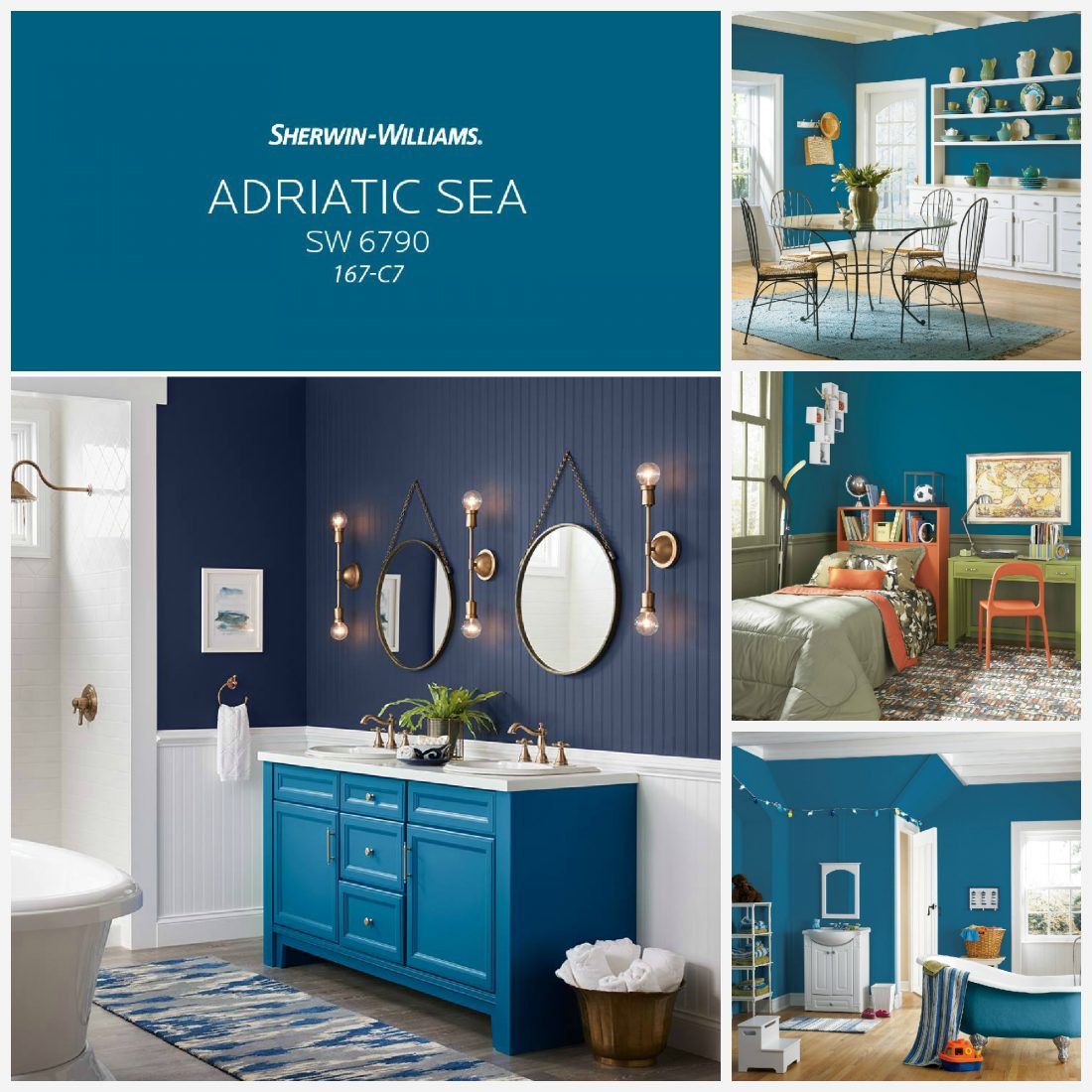 цвета года от краски Sherwin-Williams: июнь