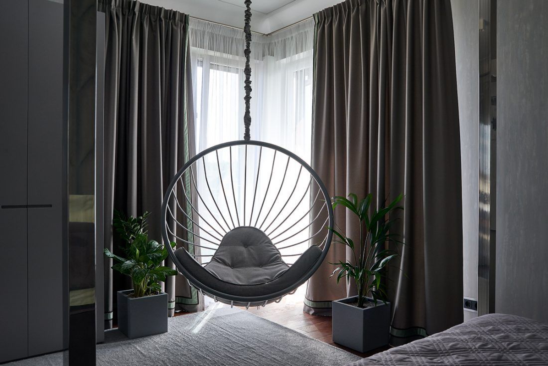 Интерьер спальни в доме Стаса Костюшкина, программа "Идеальный ремонт"