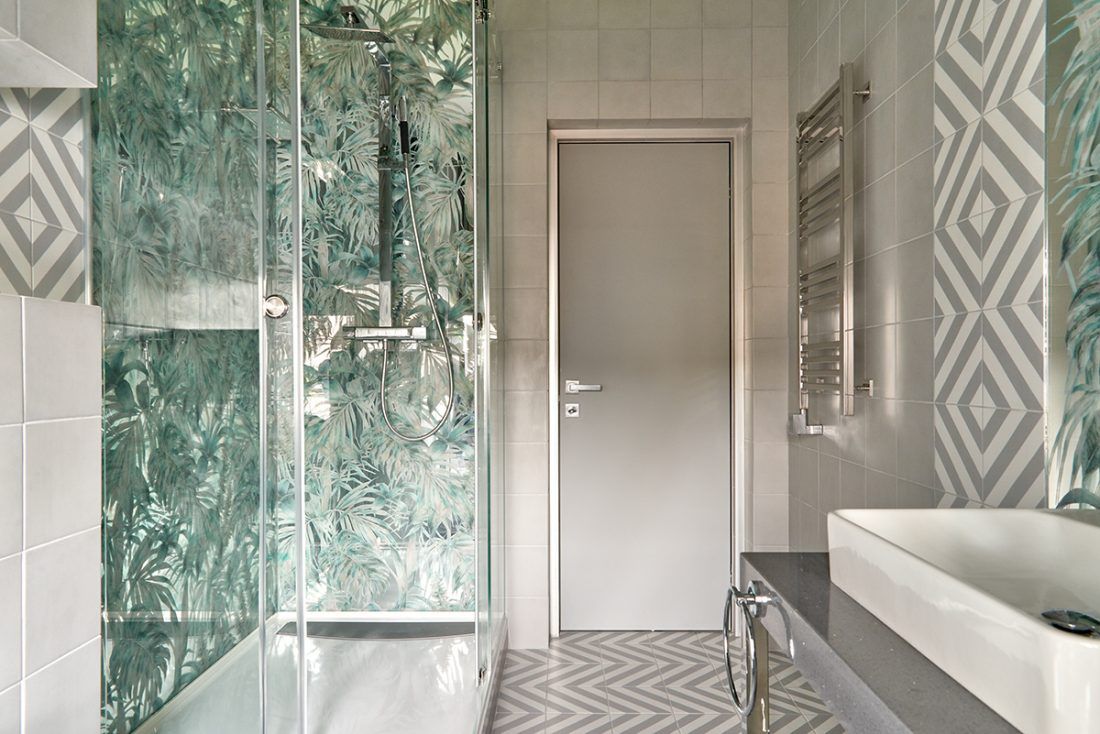 Интерьер ванной в доме Стаса Костюшкина, программа "Идеальный ремонт"