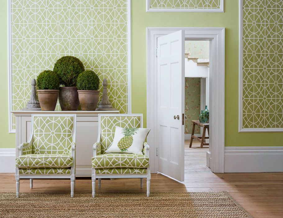 Коллекция обоев и тканей Art of the Garden, бренд Sanderson