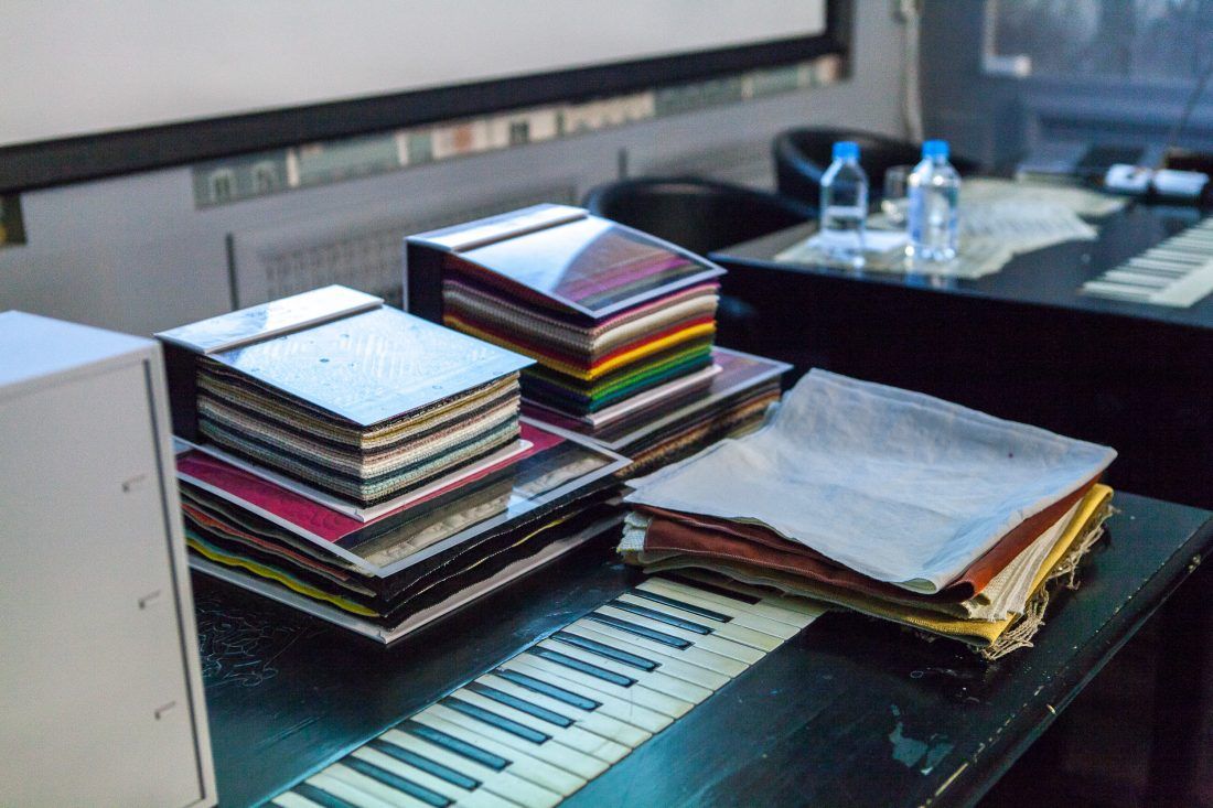 презентация французских обоев Elitis в Центре Дизайна Мануфактура 5 Ампир Декор