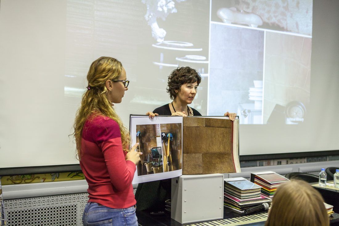 презентация французских обоев Elitis в Центре Дизайна Мануфактура 5 Ампир Декор