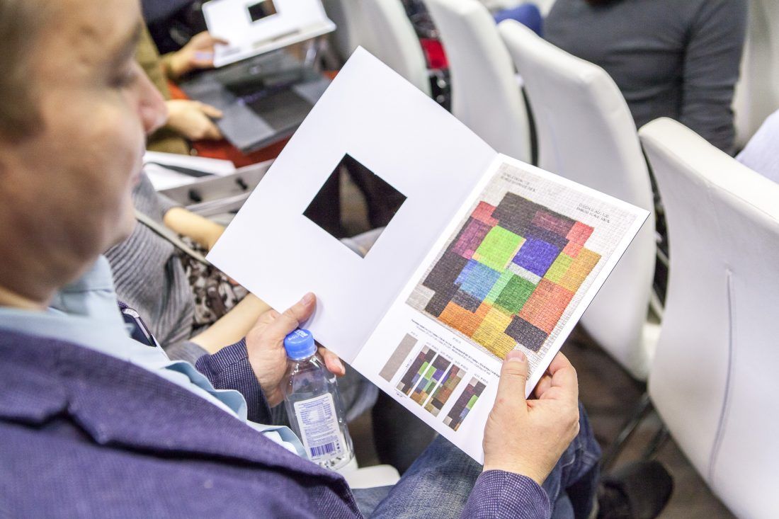 презентация французских обоев Elitis в Центре Дизайна Мануфактура 5 Ампир Декор