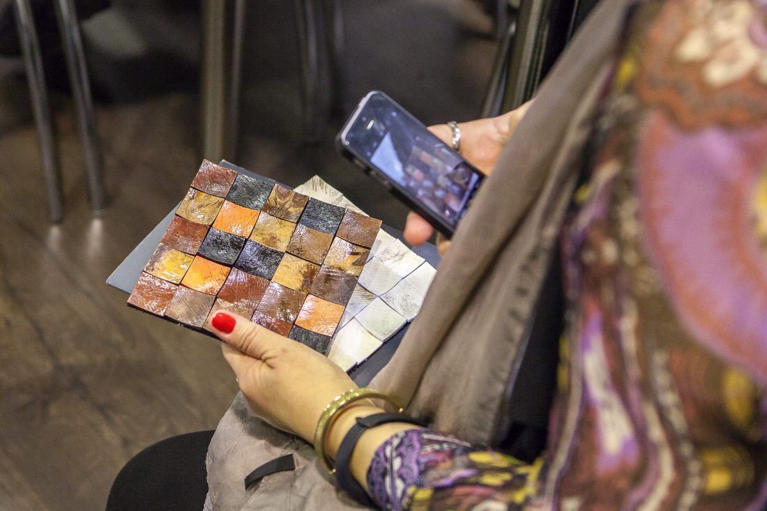 презентация французских обоев Elitis в Центре Дизайна Мануфактура 5 Ампир Декор