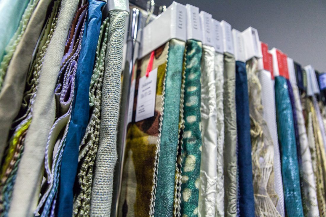 презентация французских обоев Elitis в Центре Дизайна Мануфактура 5 Ампир Декор