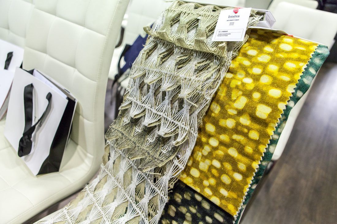 презентация французских обоев Elitis в Центре Дизайна Мануфактура 5 Ампир Декор