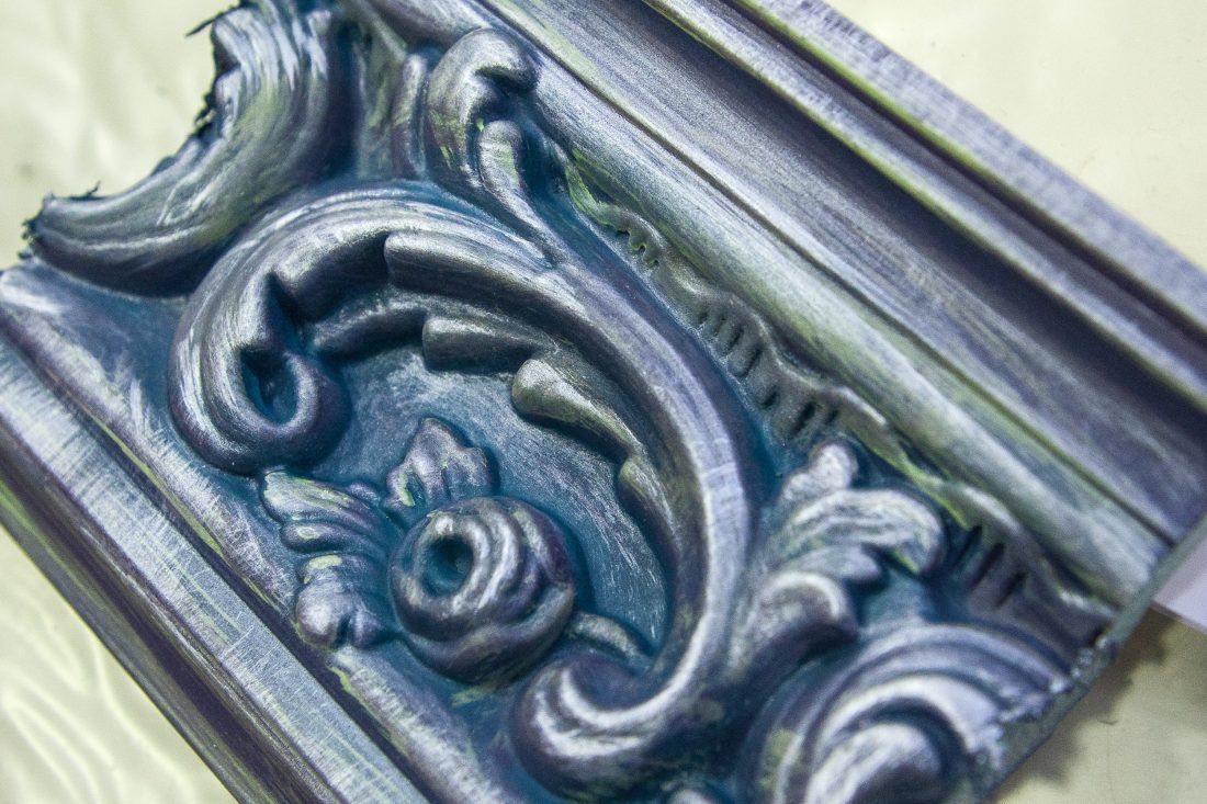 мастер-класс Николая Фетисова по декорированию лепнины в Центре Дизайна Мануфактура 5 Ампир Декор