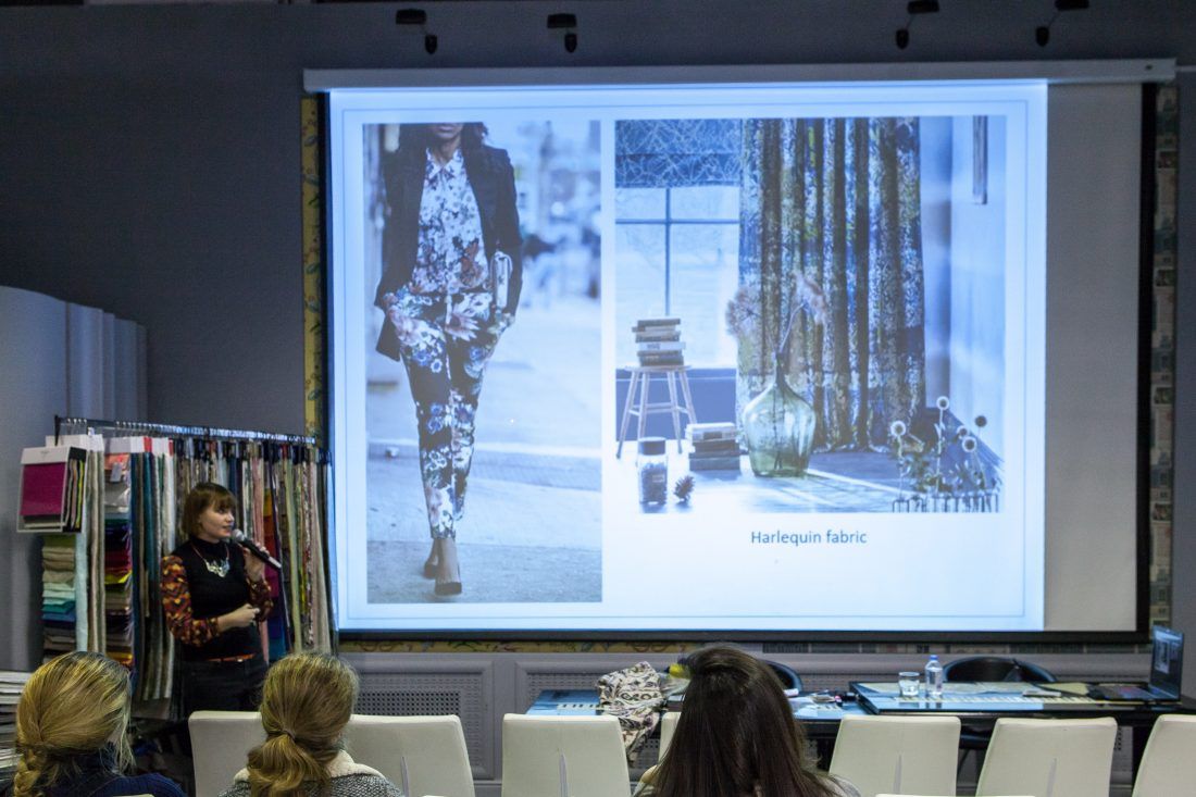 лекция Надежды Кузиной "Орнаменты в интерьере" в Центре Дизайна Мануфактура 5 Ампир Декор