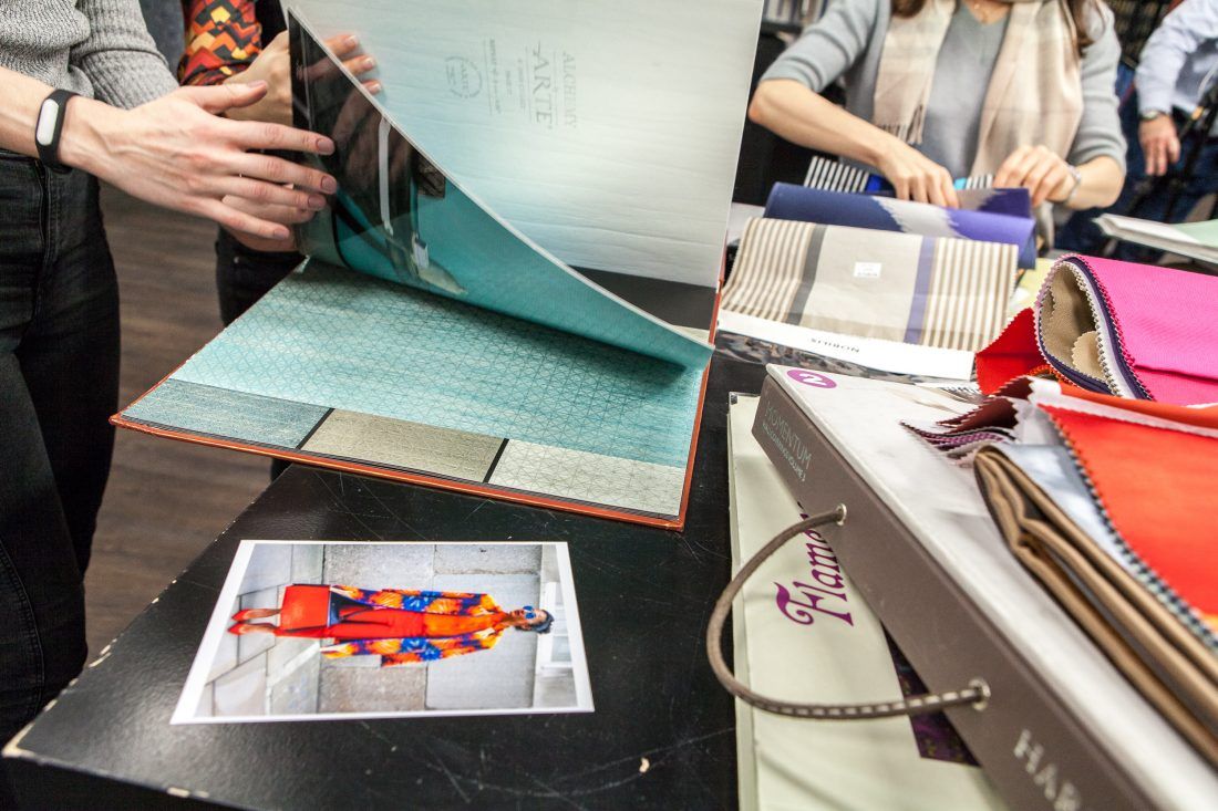 лекция Надежды Кузиной "Орнаменты в интерьере" в Центре Дизайна Мануфактура 5 Ампир Декор