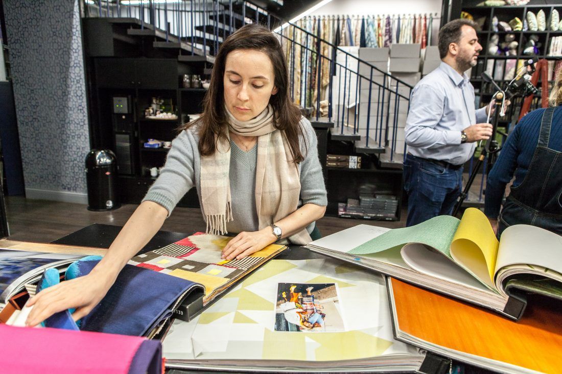 лекция Надежды Кузиной "Орнаменты в интерьере" в Центре Дизайна Мануфактура 5 Ампир Декор