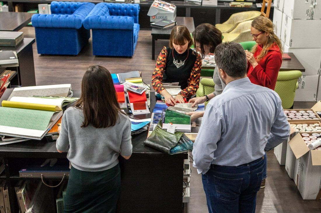 лекция Надежды Кузиной "Орнаменты в интерьере" в Центре Дизайна Мануфактура 5 Ампир Декор